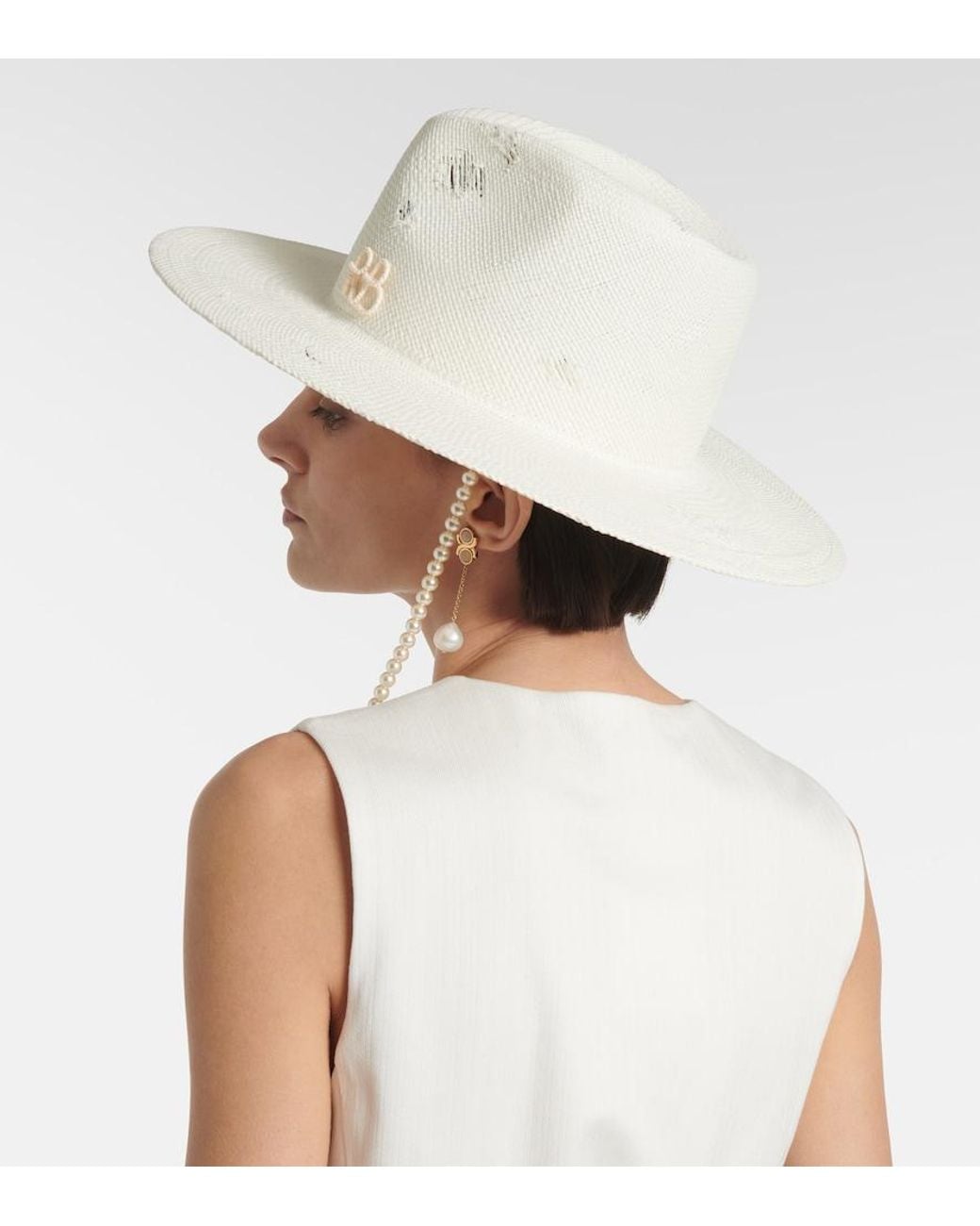 Fedora di Ruslan Baginskiy in White