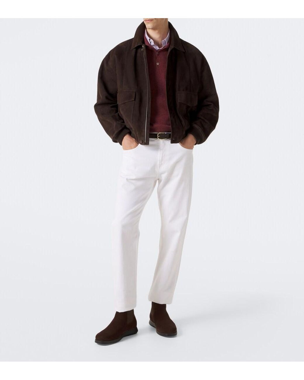 Church's Brown Rotherham Suede Chelsea Boots for men