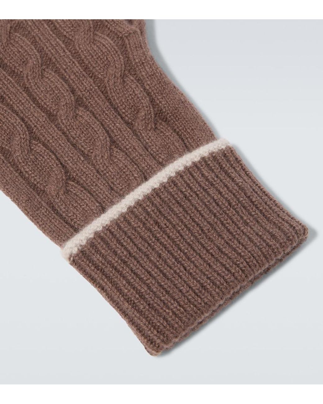 Eleventy Handschuhe Aus Kaschmir in Brown für Herren