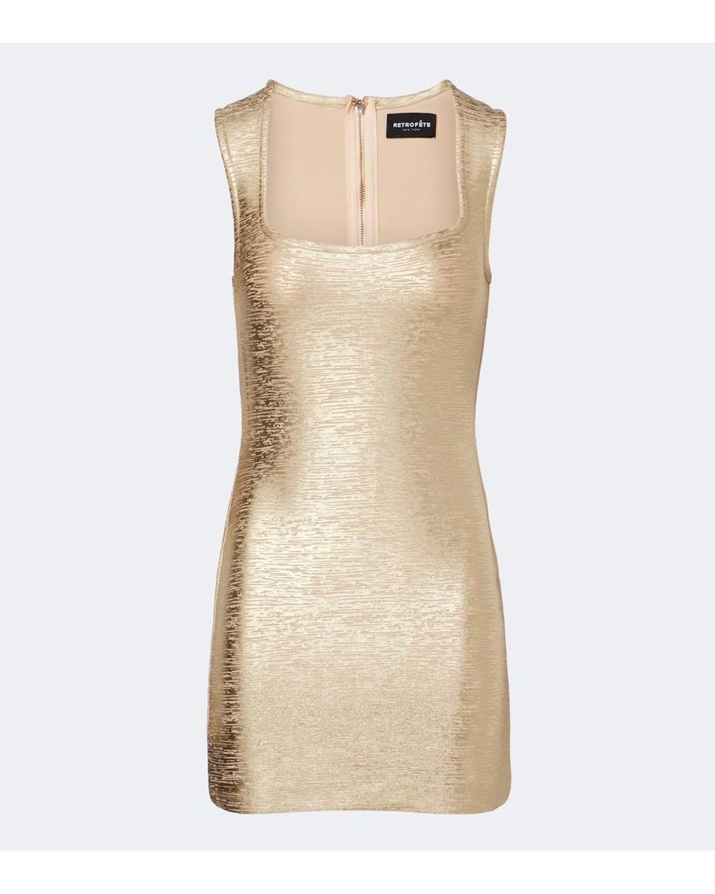 retroféte Natural Saskia Minidress
