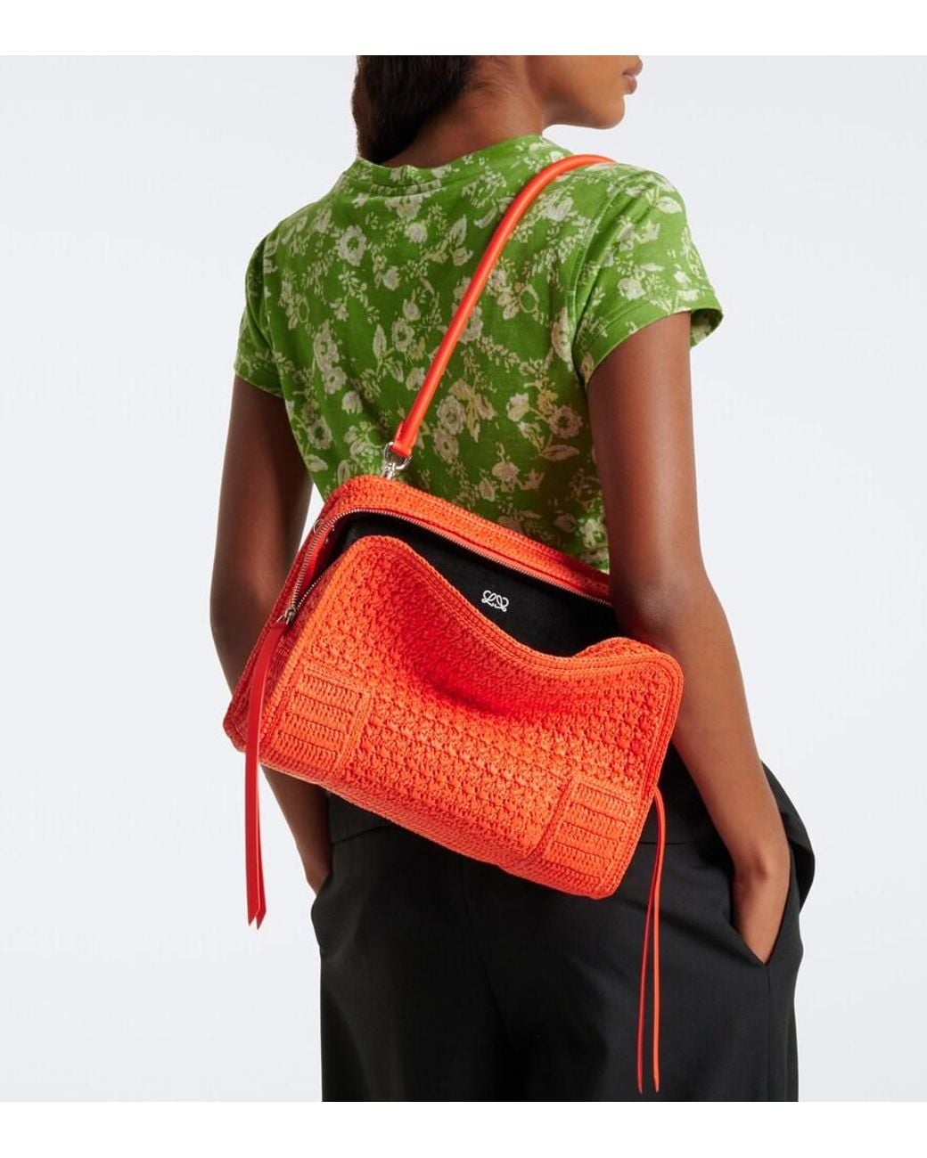 Loewe Red X Cosima Von Bonin Amazona 180 Medium Top-Handle Bag