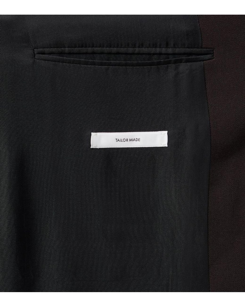Jil Sander Black Wool Jacket for men