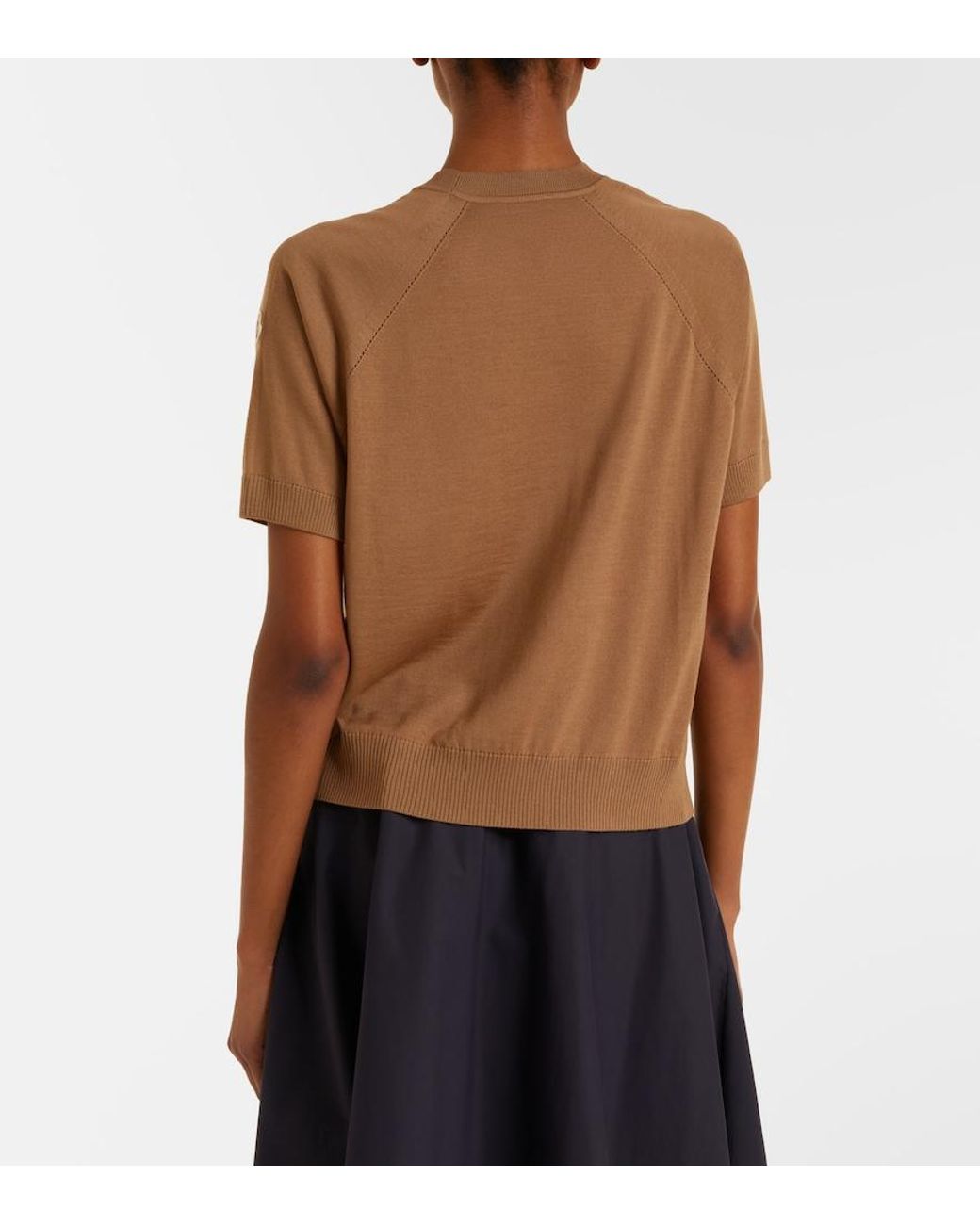 Moncler Brown Virgin Wool Sweater