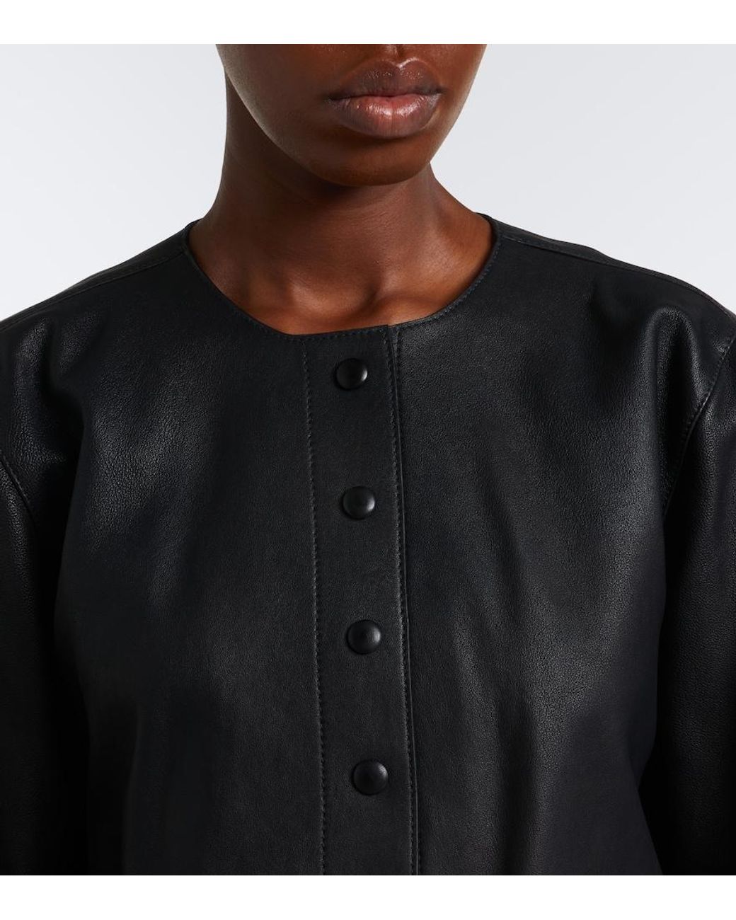 Proenza Schouler Black Label Robin Leather Jacket