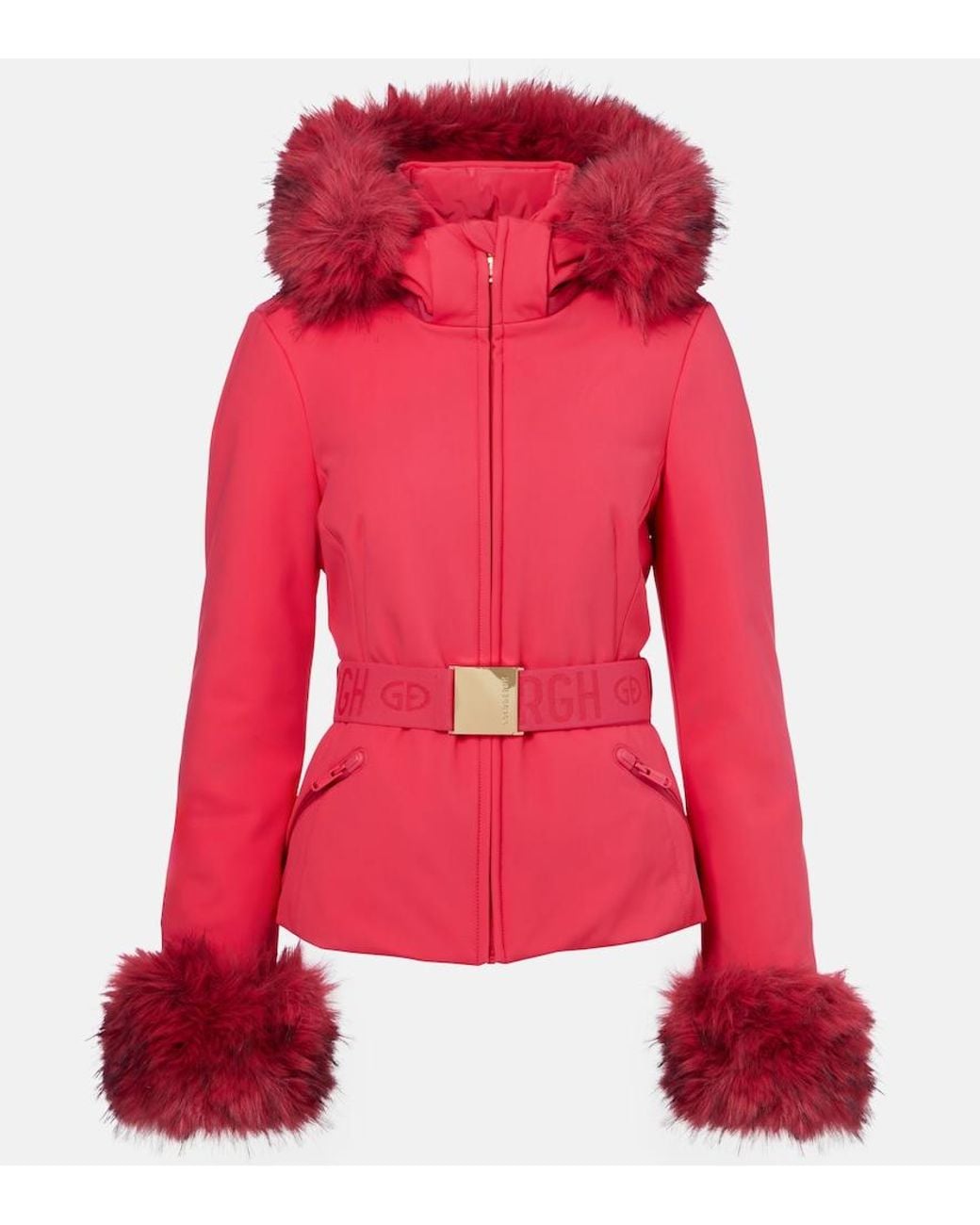 Goldbergh Red Giselle Down Ski Jacket