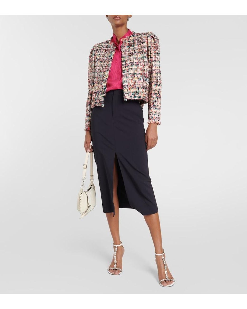 Isabel Marant Pink Ilda Striped Shirt