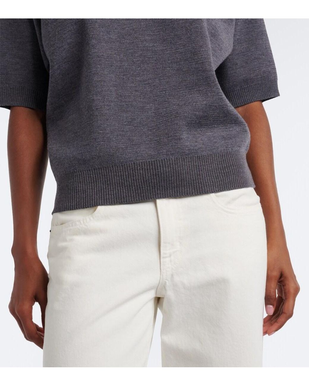 Rohe Blue Wool Sweater