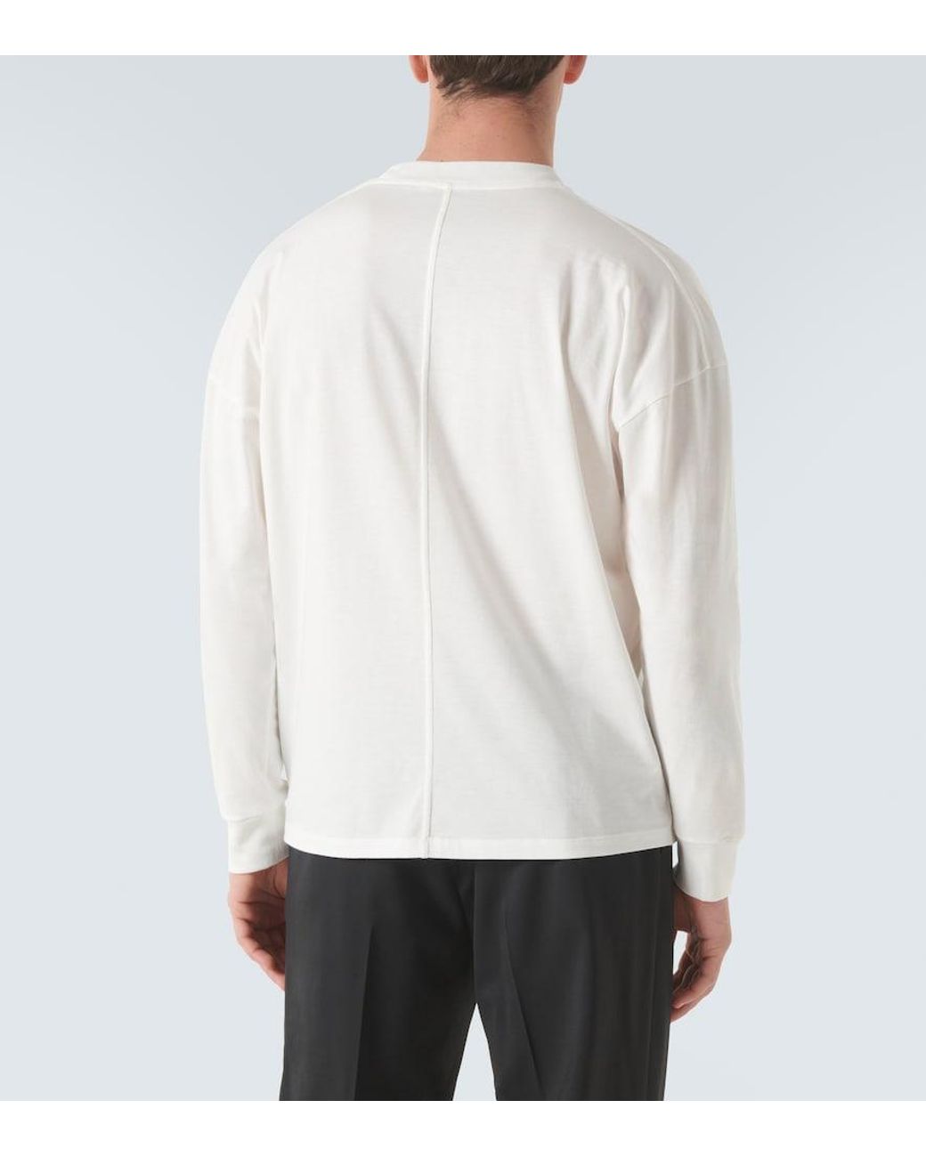 The Row White Drago Cotton Sweatshirt for men