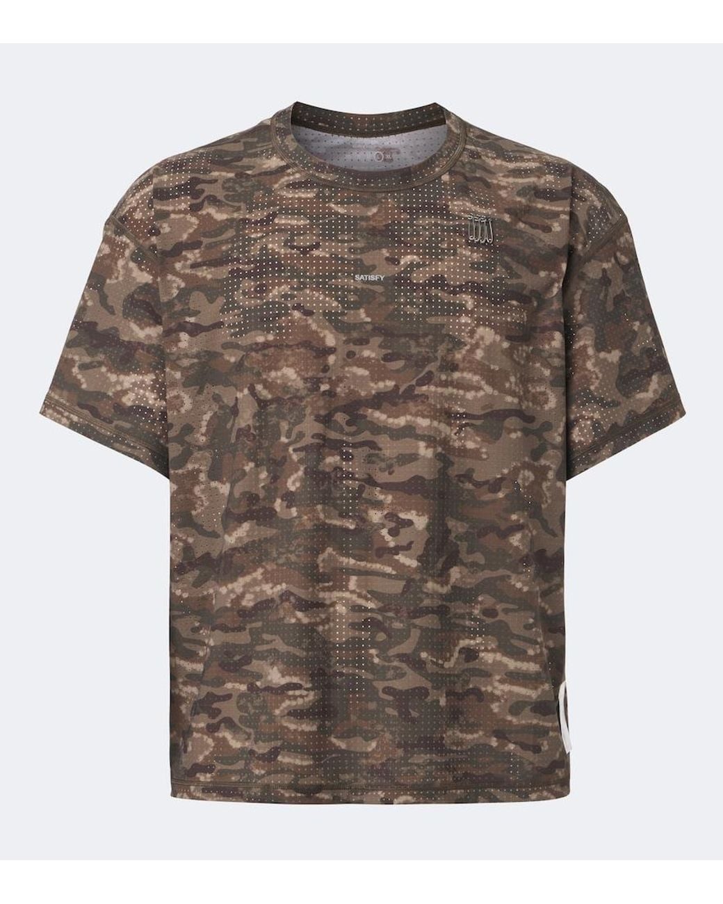 Satisfy Brown Space‑O Camouflage Jersey T-Shirt for men