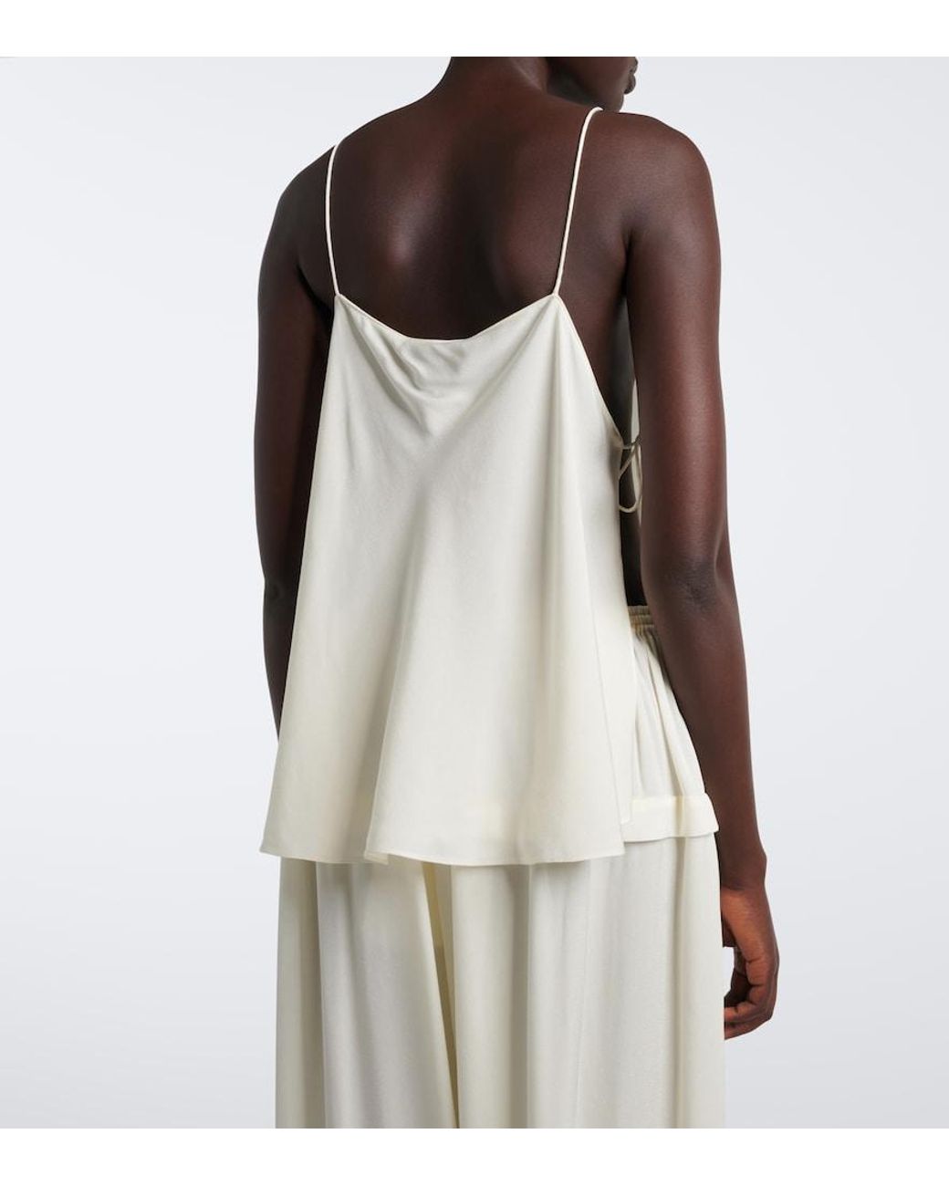 Alaïa White Cady Top