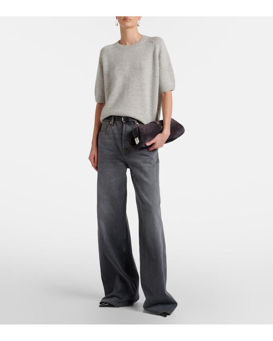 Jardin Des Orangers White Cashmere Sweater