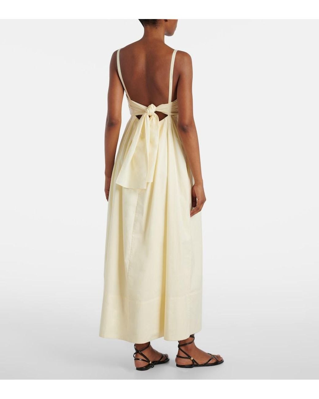 Proenza Schouler White Label Claudine Poplin Midi Dress
