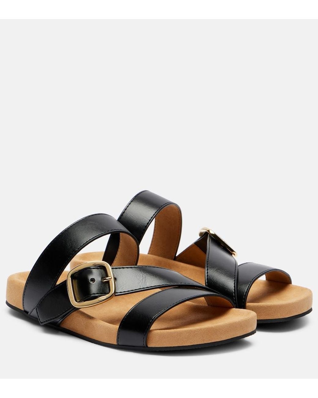 Stella McCartney Brown Gaia Slides