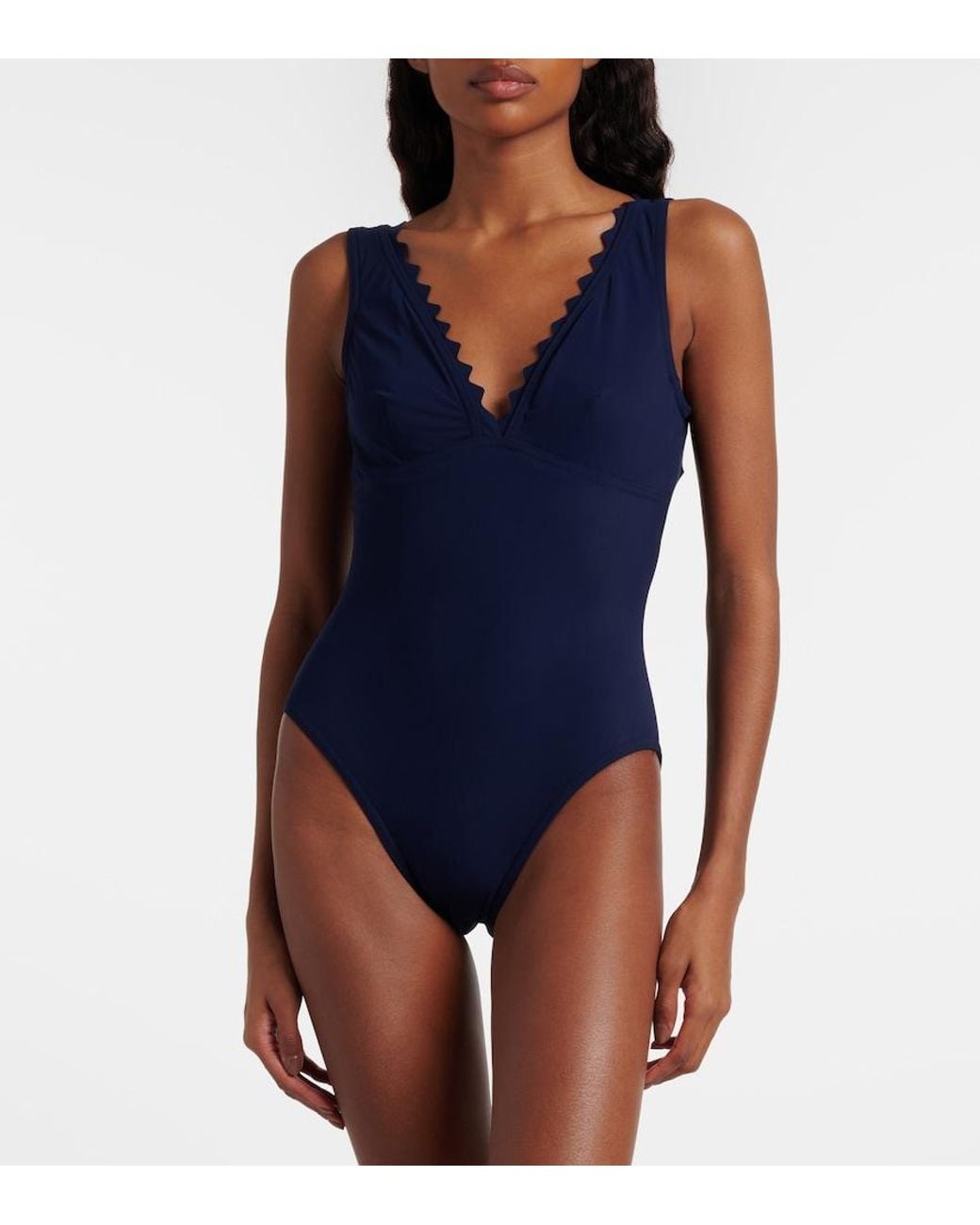Karla Colletto Blue Ines Swimsuit