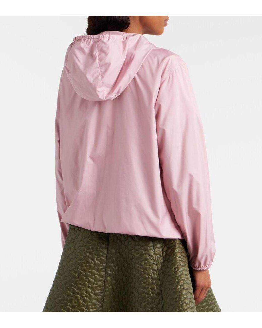 Moncler Pink Fegeos Hooded Jacket