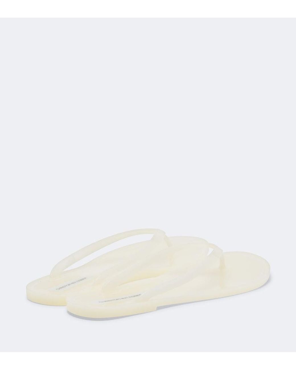 Christopher Esber White Jo Thong Sandals