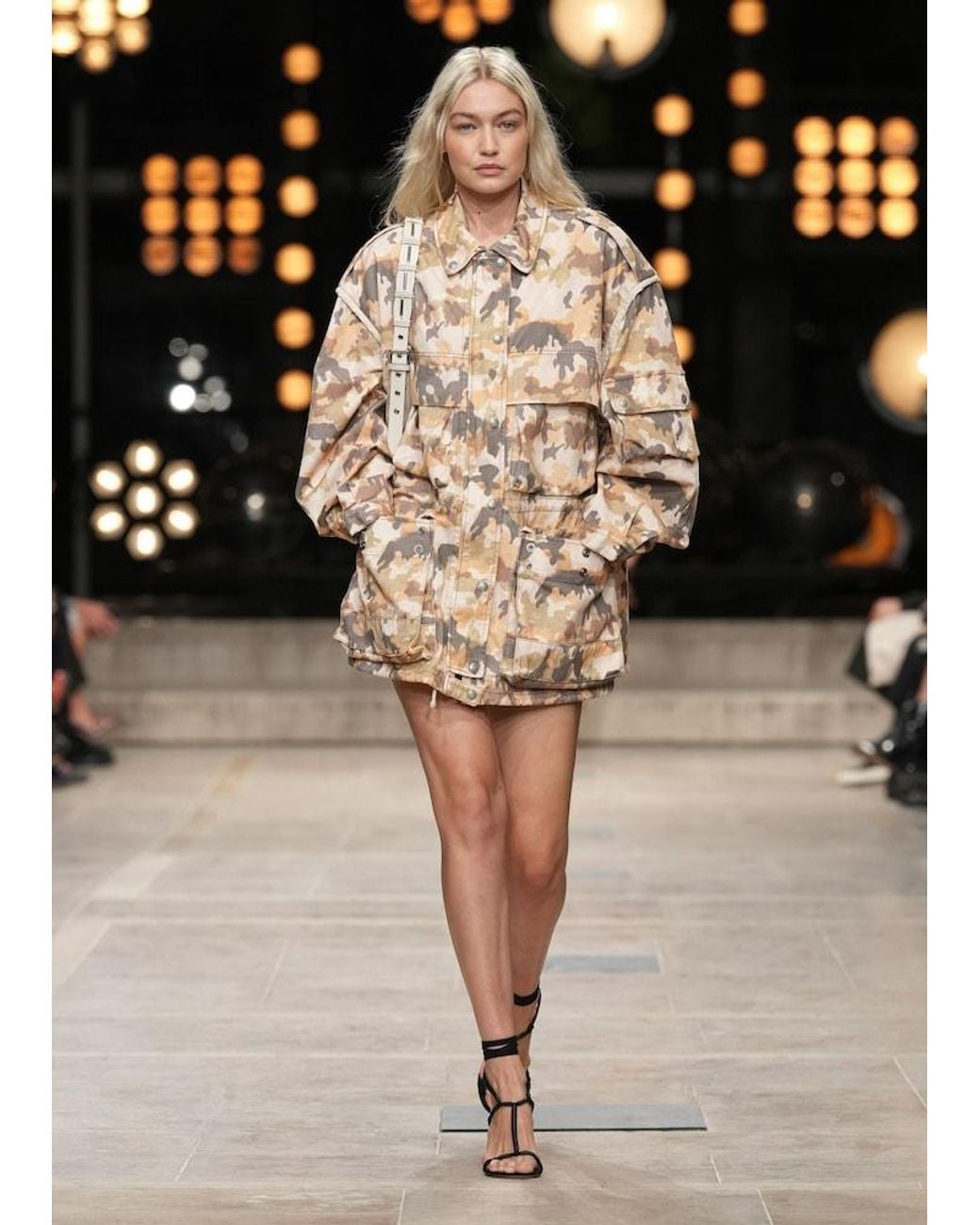 Isabel Marant Pink Elize Printed Cotton Jacket