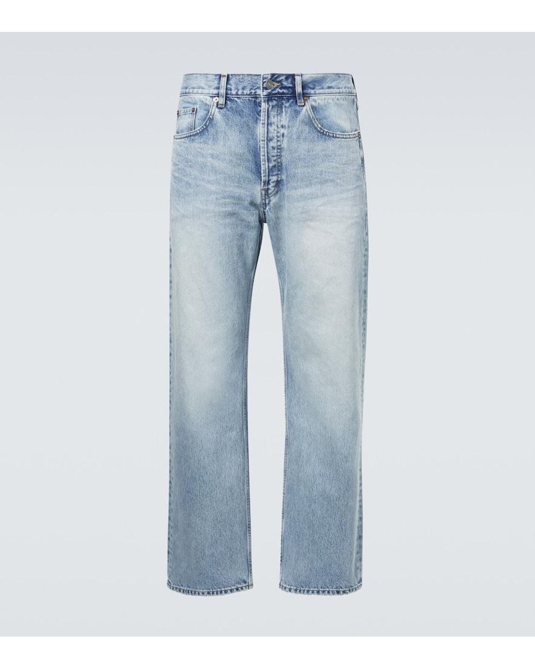 Jeans Rectos Saint Laurent de hombre de color Blue