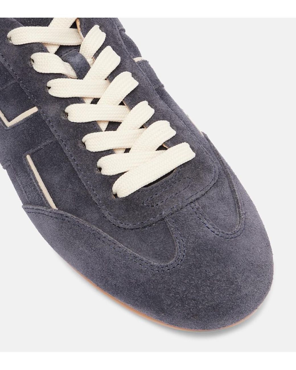 Hogan Blue Olympia Suede Sneakers