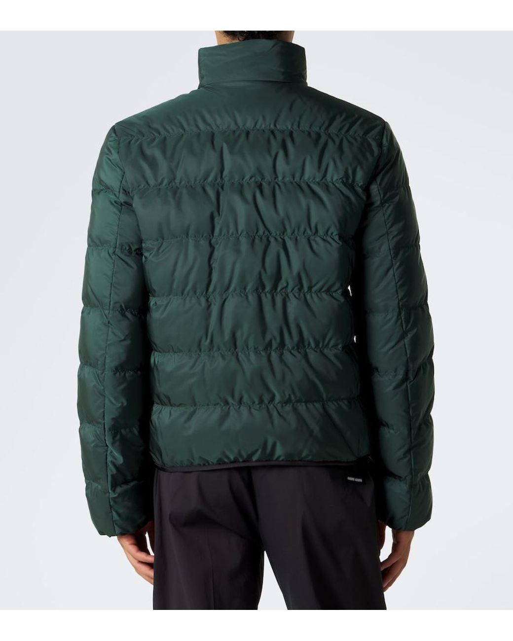 Prada Green Re-Nylon Puffer Jacket for men