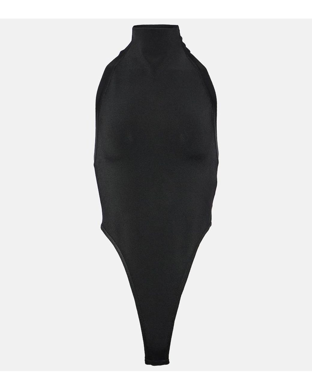 Alaïa Black Jersey Bodysuit