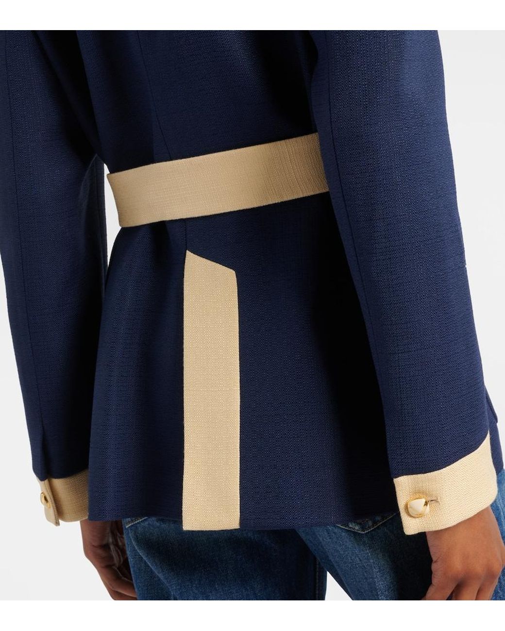Valentino Blue Caban 38