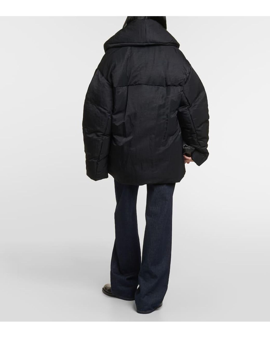Dries Van Noten Voltaire Oversized Puffer Jacket in Blue | Lyst