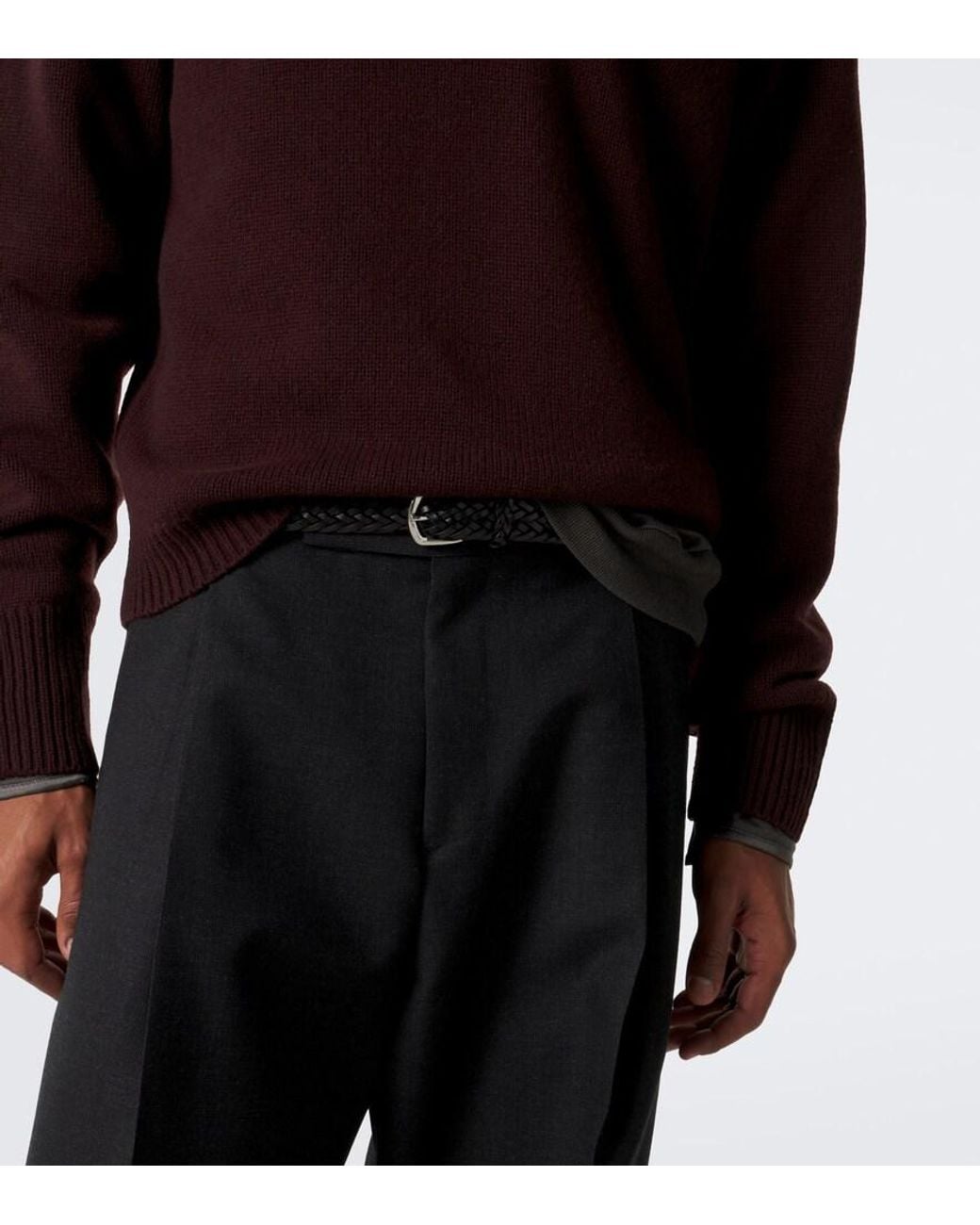 Studio Nicholson Brown Miska Wool Sweater for men