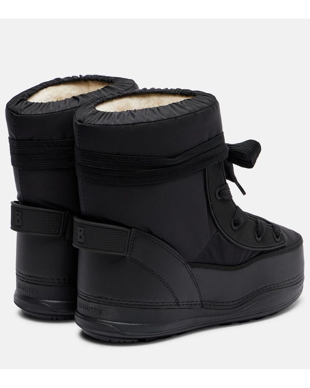 Bogner Black Snow Boots La Plagne