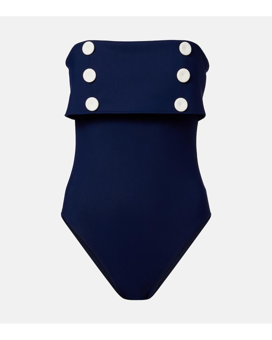 Karla Colletto Blue Billie Swimsuit