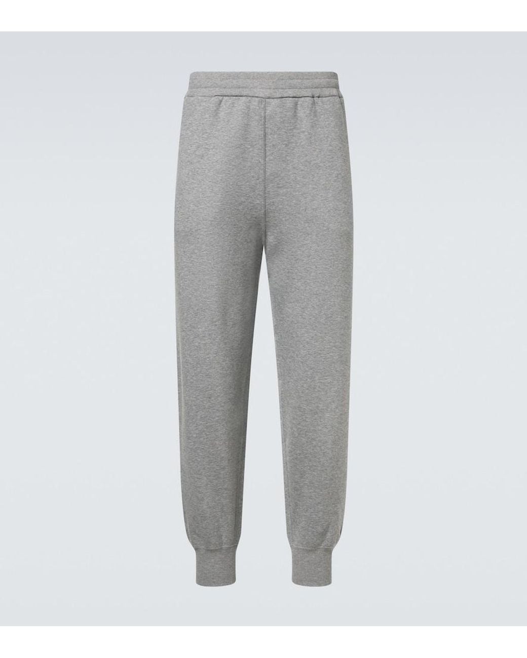 Jil Sander Gray Cotton Jersey Sweatpants for men