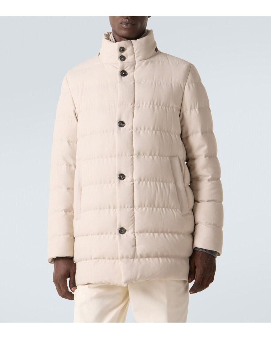 Herno Natural Down Coat for men