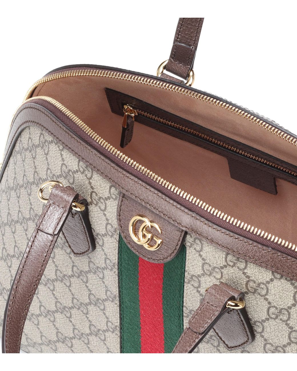 ophidia gg medium top handle tote