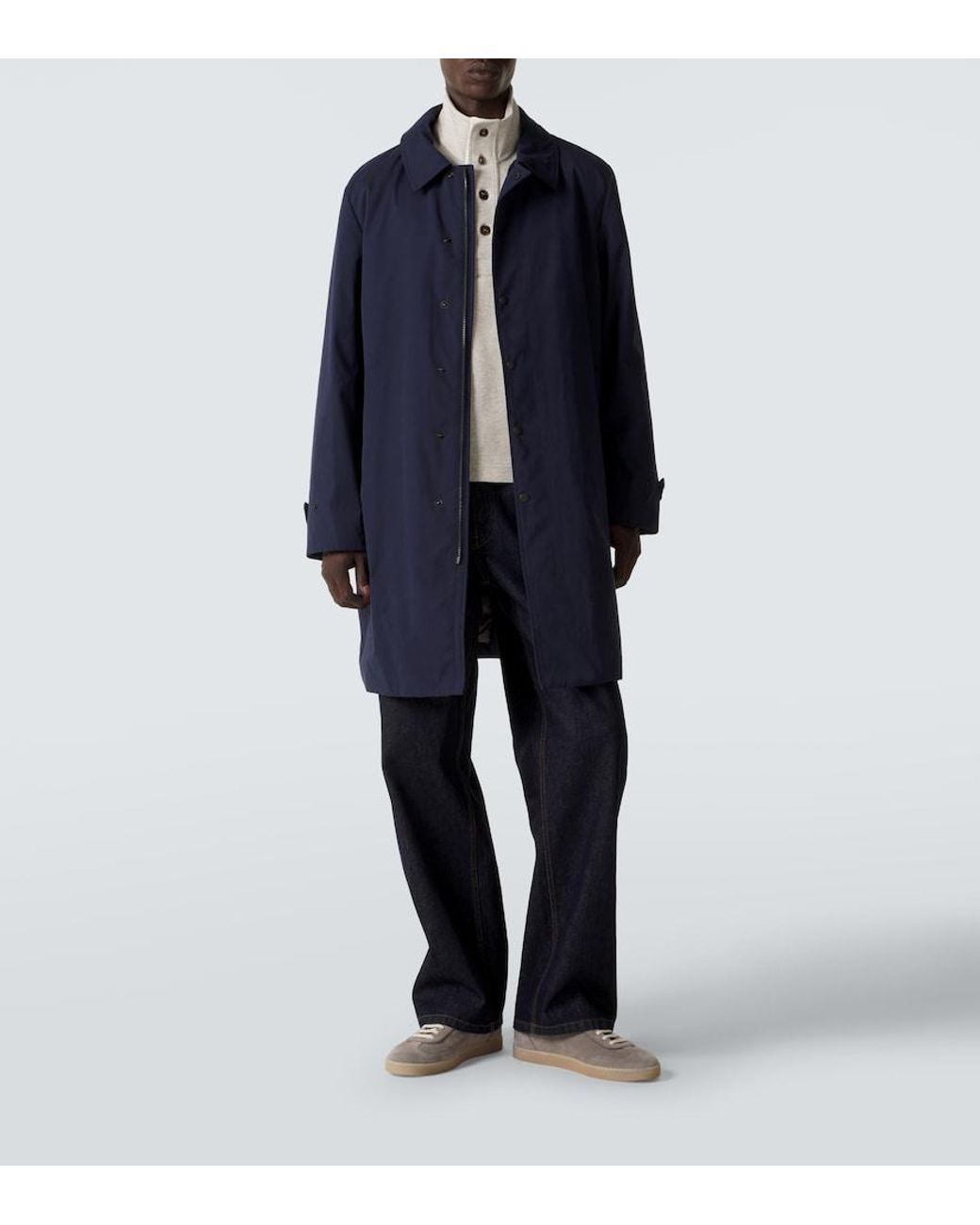 Moncler Blue Kervoyal Down Parka for men