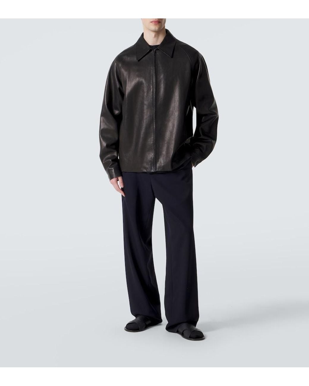 Giacca Mount di The Row in Black da Uomo