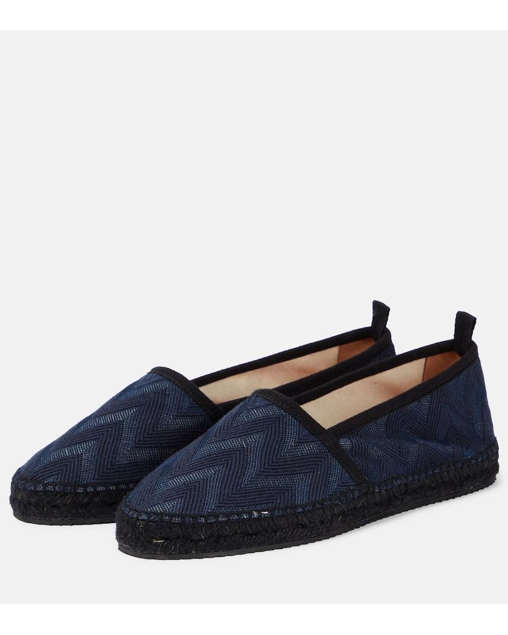Missoni Blue Espadrilles Elle Zig Zag