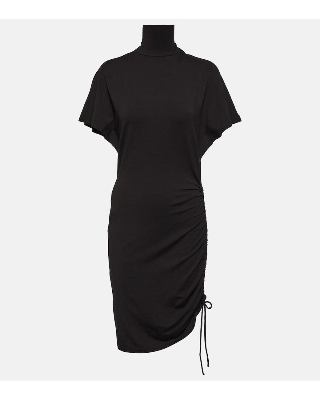 Isabel Marant Black Lya Turtleneck Minidress
