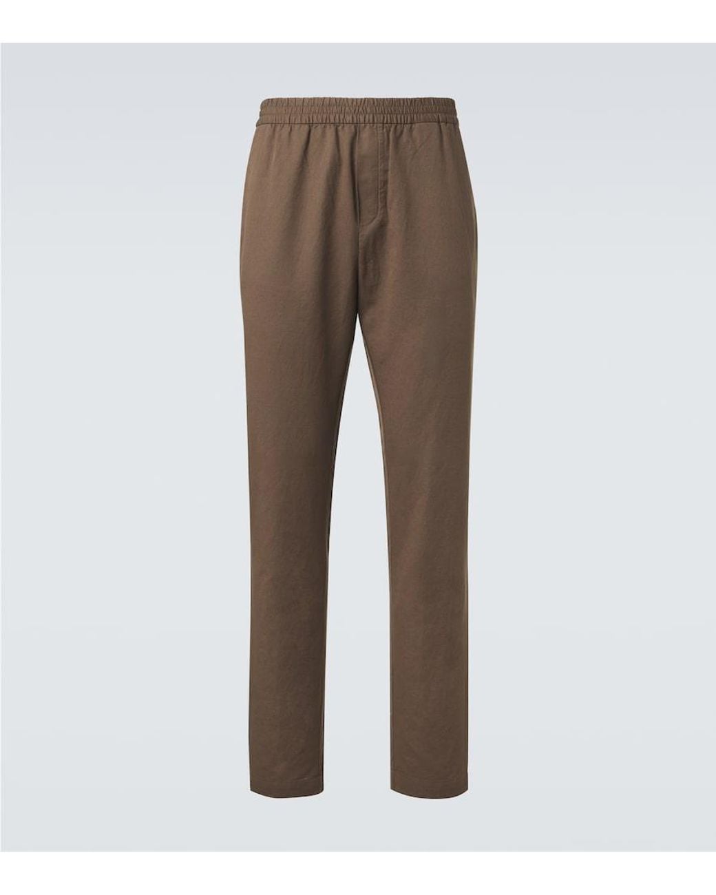 Pantaloni Regular di Sunspel in Brown da Uomo