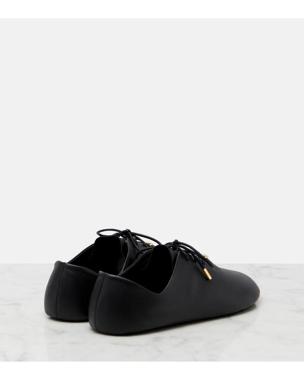 Loewe Black Pebble Soft Leather Sneakers