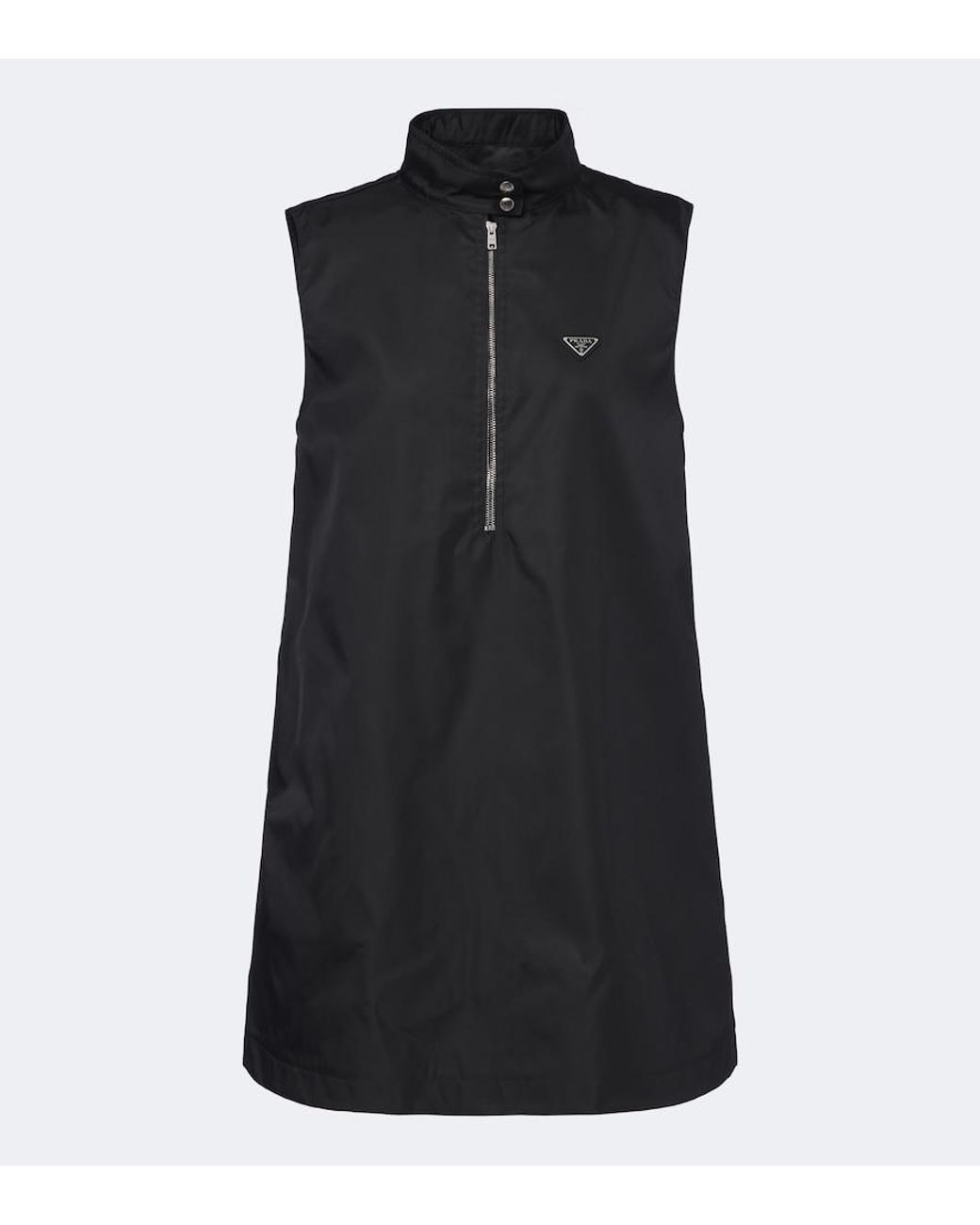 Prada Black Re-Nylon Minidress