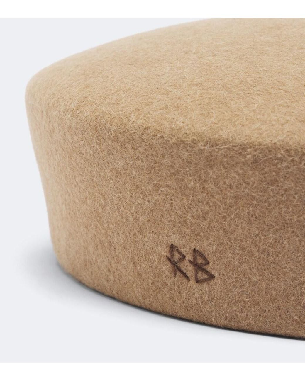 Ruslan Baginskiy Natural Wool Felt Hat