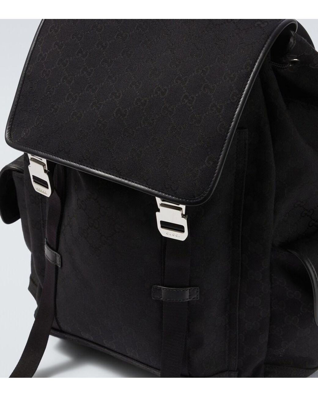 Gucci Rucksack Gg Large Aus Canvas in Black für Herren