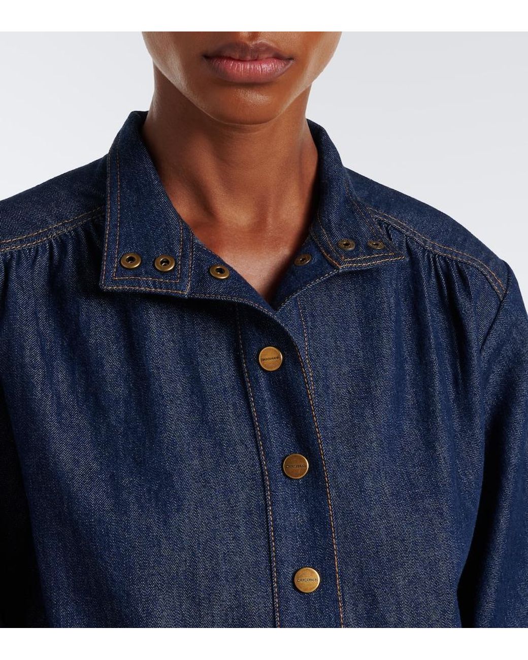 Zimmermann Blue Denim Blouse