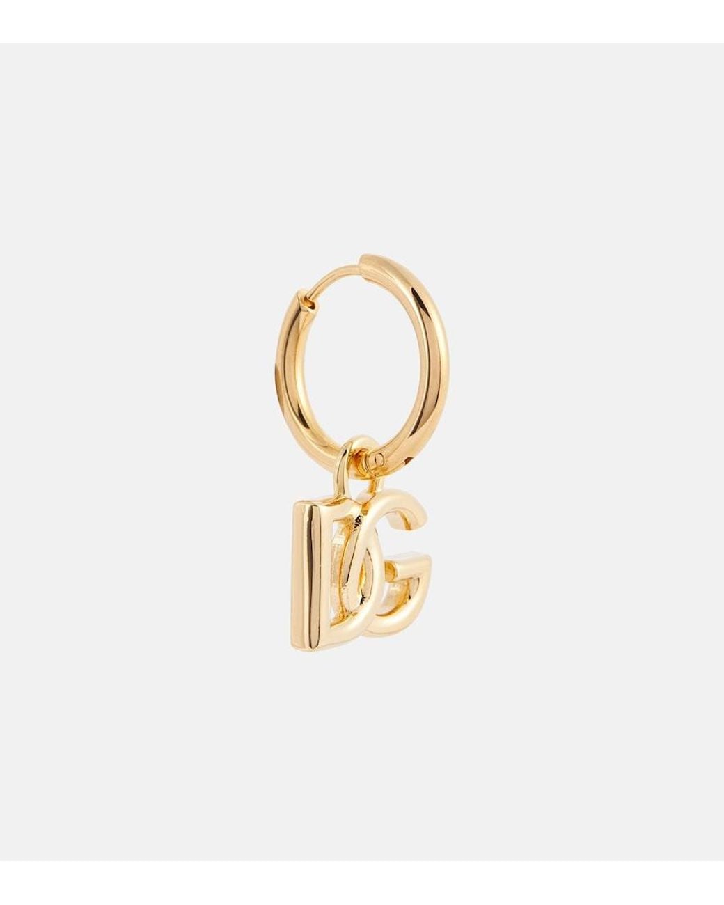 Dolce & Gabbana Metallic Dg Embellished Earrings