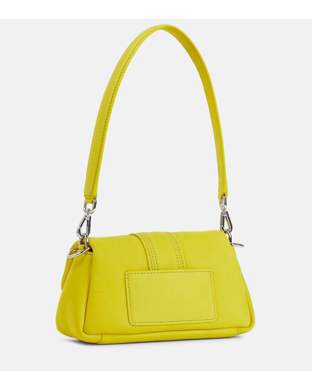 Jacquemus Yellow Le Petit Bambimou Leather Shoulder Bag