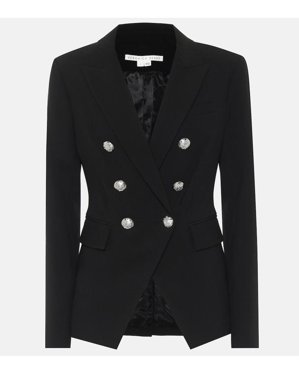 Veronica Beard Black Miller Dickey Jacket