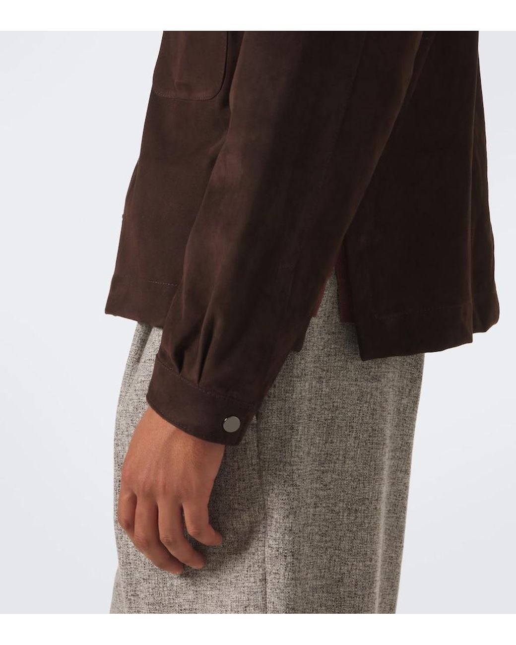 Giacca Wave di STÒFFA in Brown da Uomo