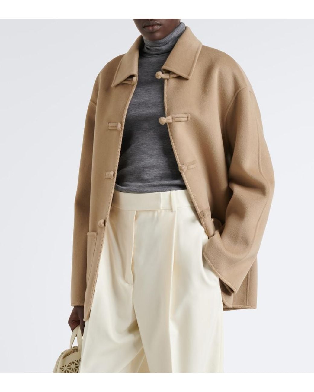 Rohe Natural Wool And Cashmere Jacket