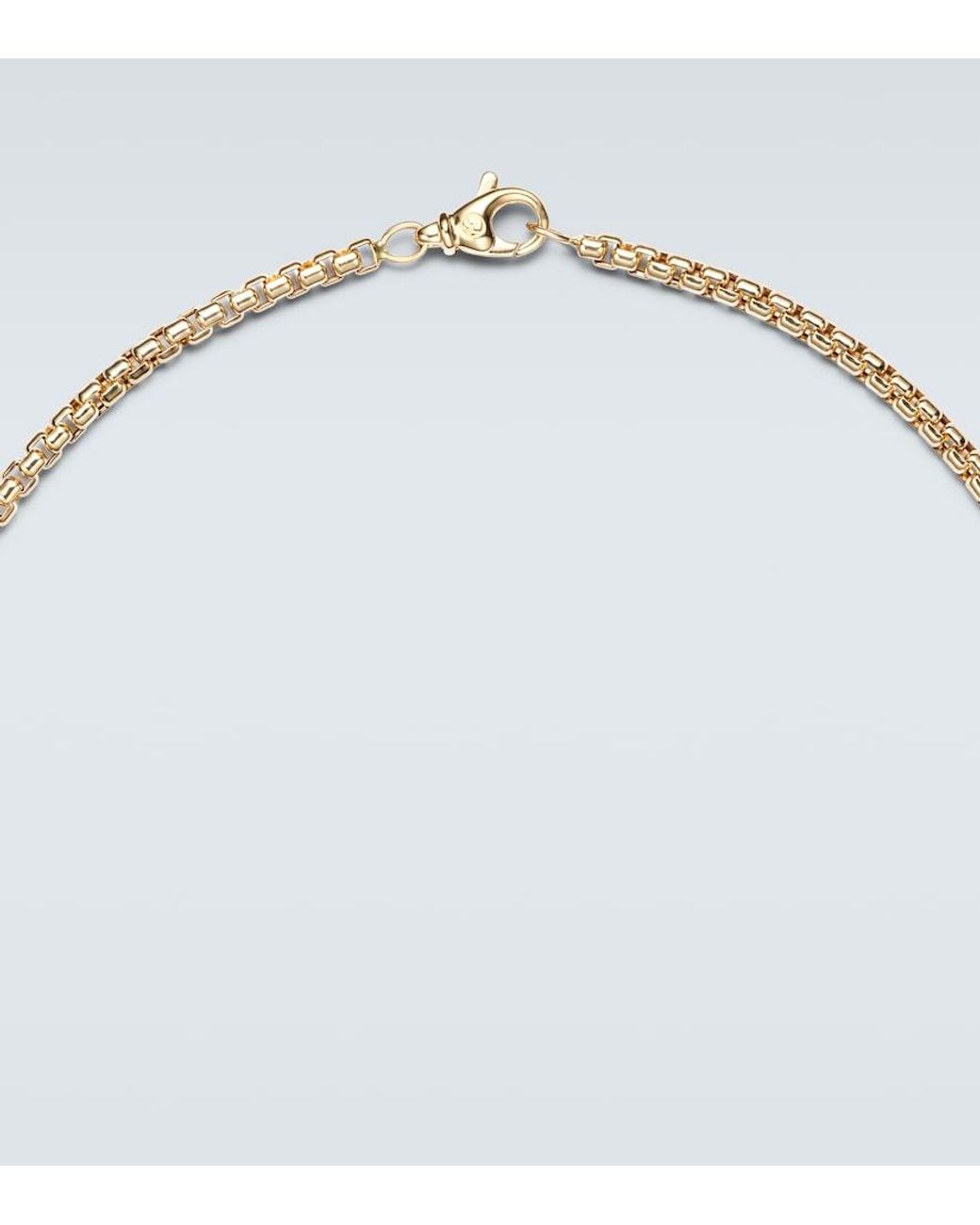 David Yurman Blue Petrvs Horse 18Kt Pendant Necklace for men