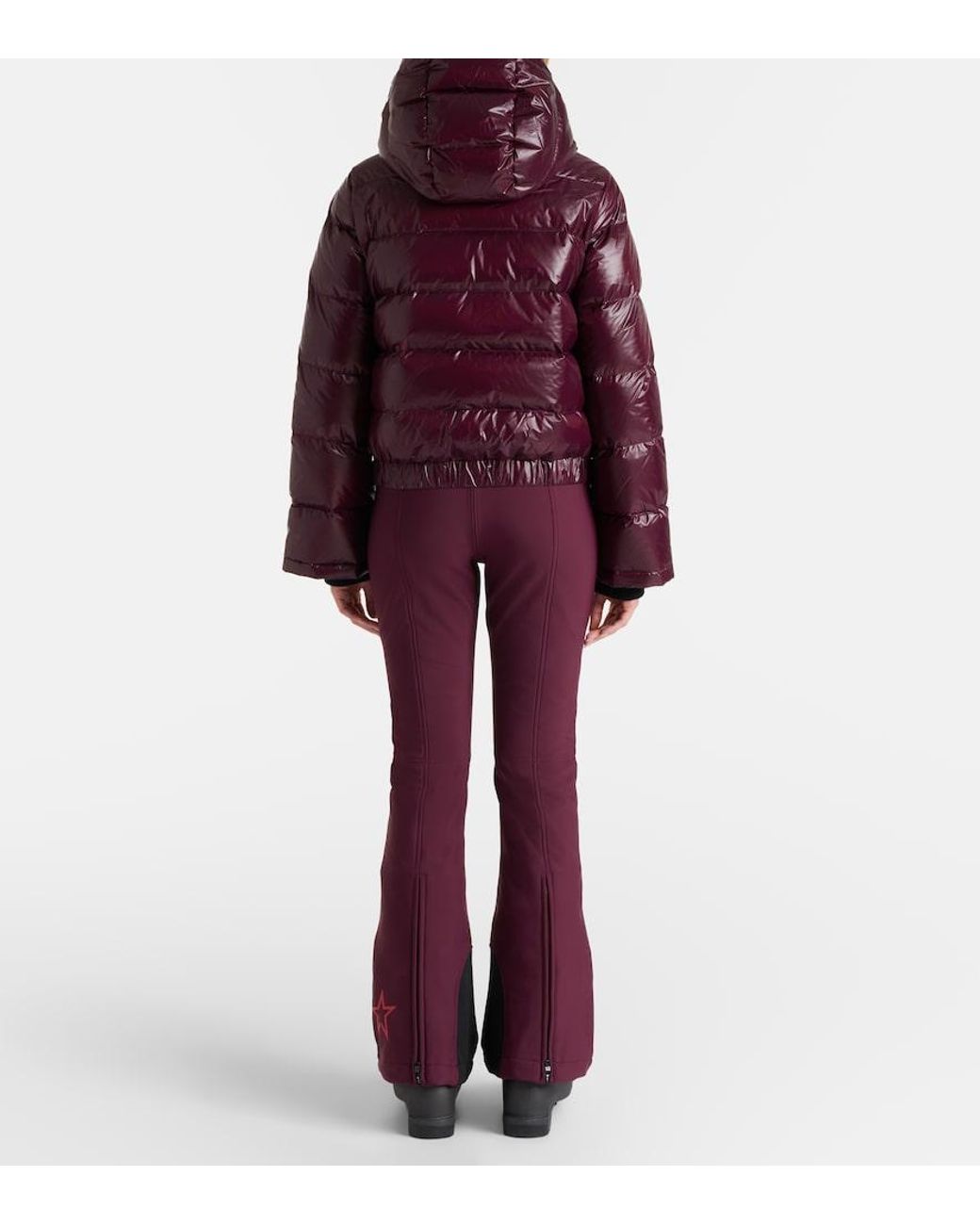 Perfect Moment Purple Polar Puffer Ski Jacket